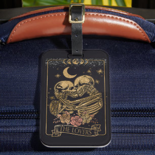 Älskare Tarot Card Bagagebricka