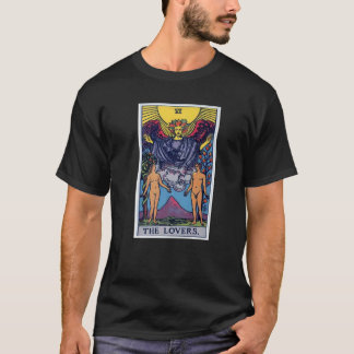 Älskare Tarot Card Occult Tro Divination Morsa T Shirt