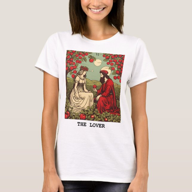 ÄLSKARE - TAROT CARD T SHIRT (Framsida)