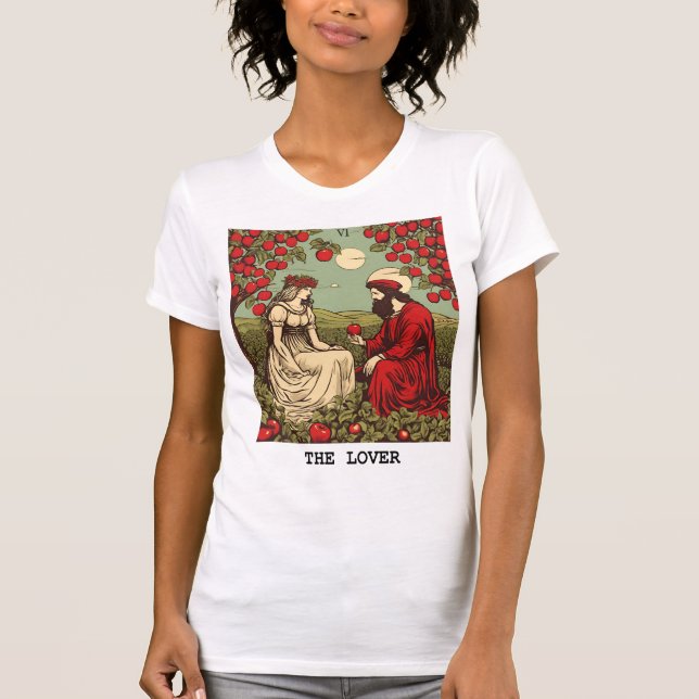 ÄLSKARE - TAROT CARD T SHIRT (Framsida)