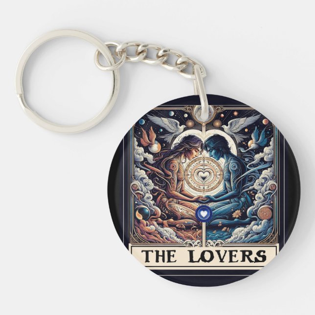 ÄLSKARE Tarot Celestial Man & Woman Soulmates (Framsidan)