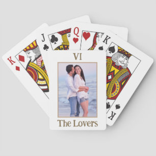 Älskare Tarot-lappen kopplar samman lite Namn och Casinokort