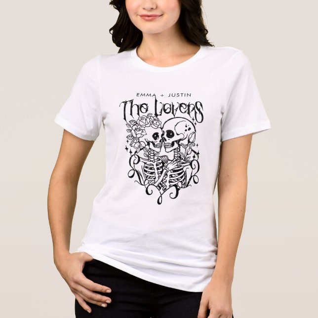 Älskare Tarot-Personligen T Shirt (Framsida)