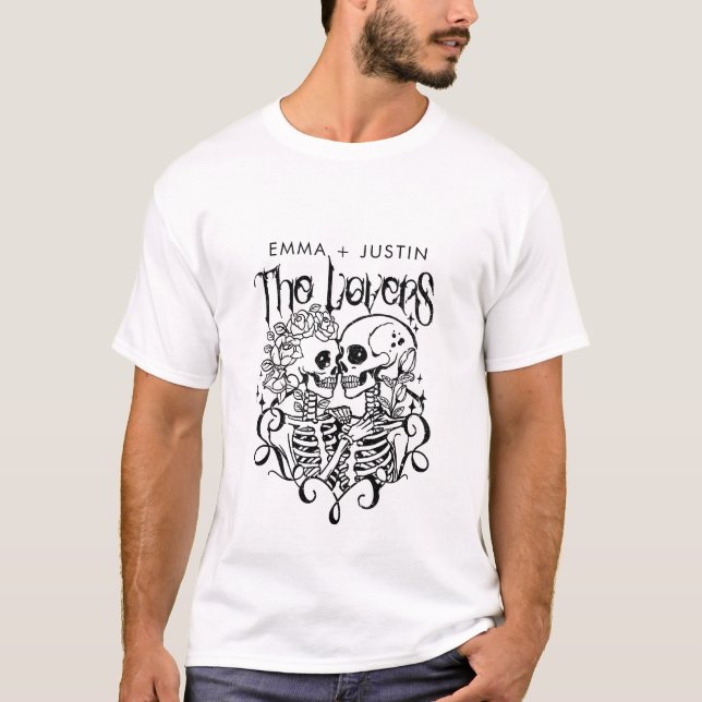 Älskare Tarot-Personligen T Shirt (Framsida)