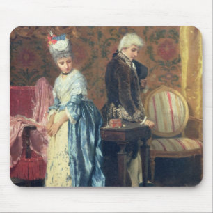 Älskare Tiff, 1872 (olja på panel) Musmatta