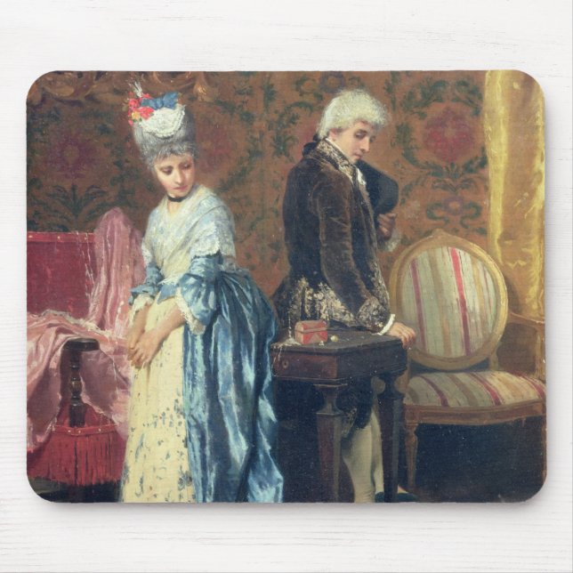 Älskare Tiff, 1872 (olja på panel) Musmatta (Framsidan)