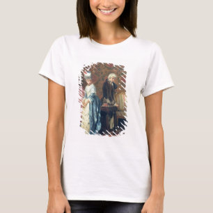 Älskare Tiff, 1872 (olja på panel) Tee Shirt