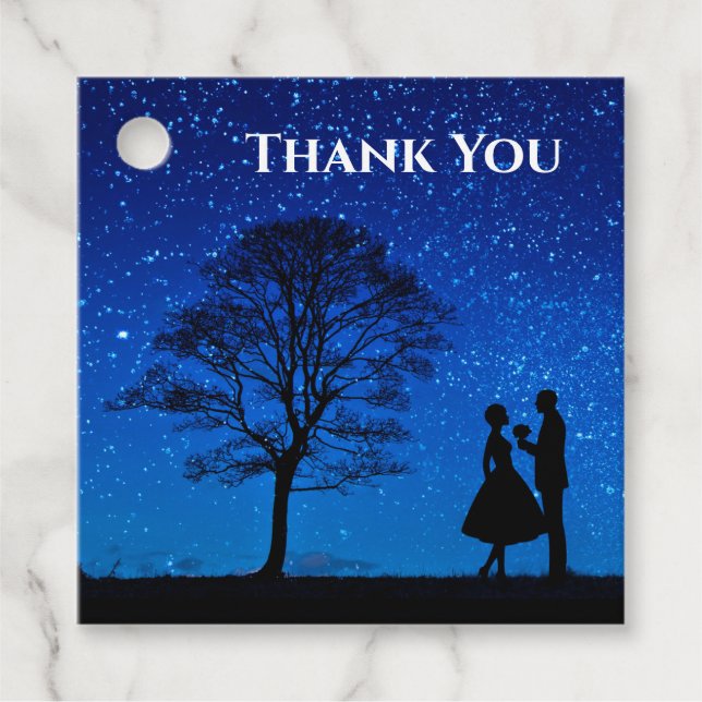 Älskare under fullt gåvor etiketter (Framsida)