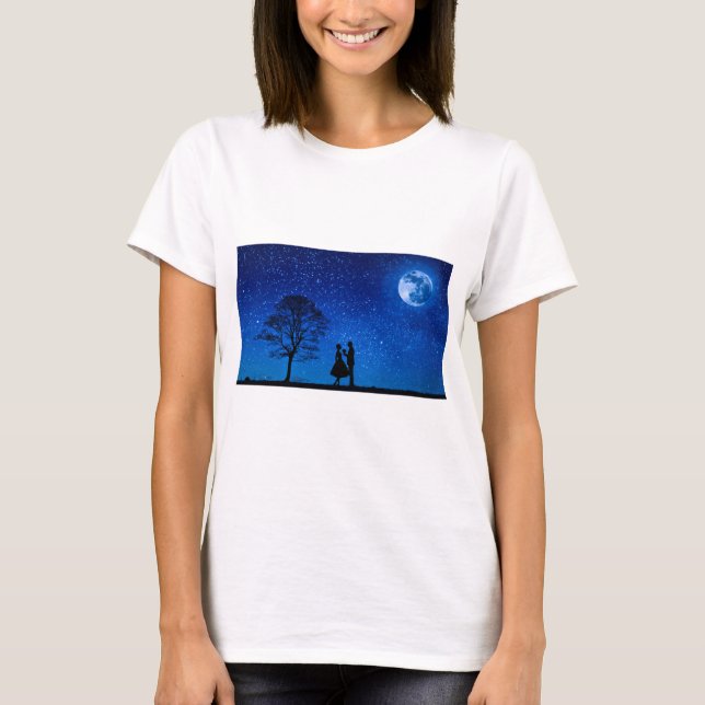 Älskare under fullt t shirt (Framsida)