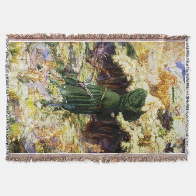 Älskare värld mysfilt (Framsidan)