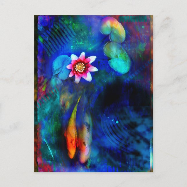 Älskare, vykort (Framsida)