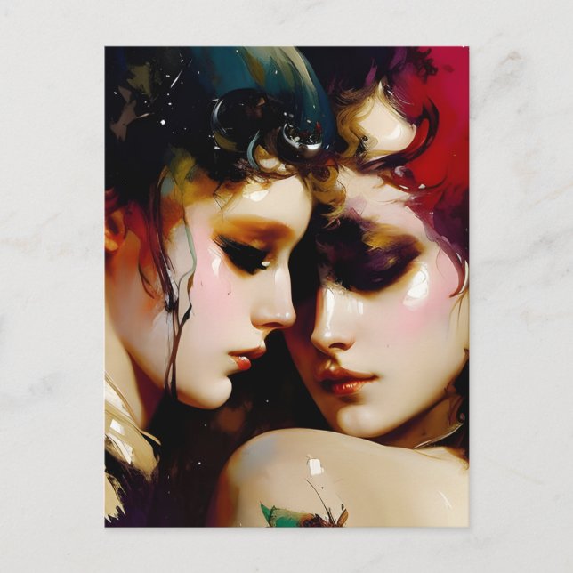 Älskare vykort (Framsida)