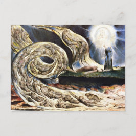 Älskare" Whirlwind, William Blake Vykort