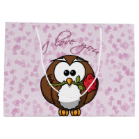 älskareuggla - den Valentine gåvan hänger lös