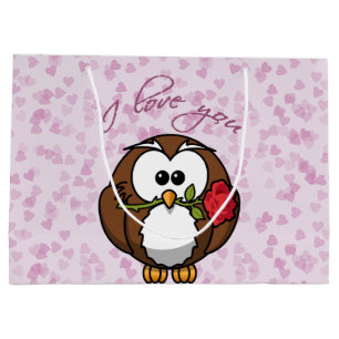 älskareuggla - den Valentine gåvan hänger lös