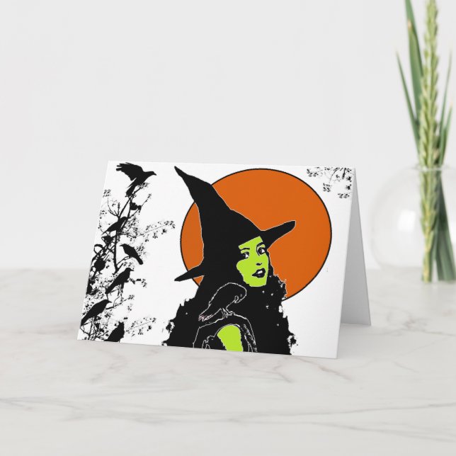 Älskarinna i Corvidae-samlingen Kort (Framsida)