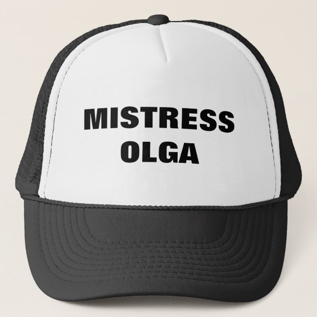 ÄLSKARINNA OLGA TRUCKERKEPS (Framsida)