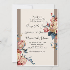 älskat flytande minne inbjudningar