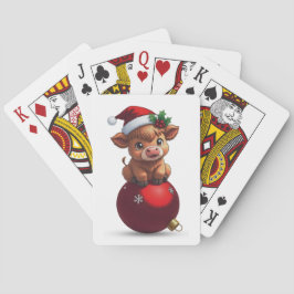 älsklig baby highland ko sittande casinokort