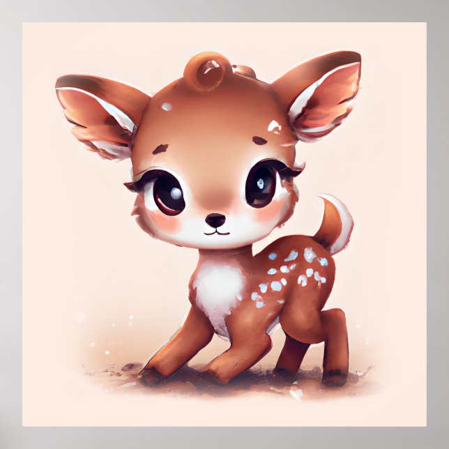 Älsklig Bambi Poster (Framsidan)