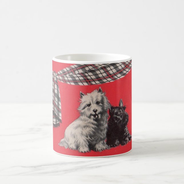 älskliga skotska terrier kaffemugg (Center)
