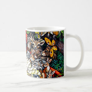 Älskling en, välkomnande till världen kaffemugg