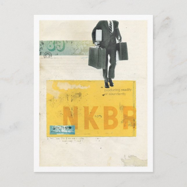 Älskling, jag är hemma vykort (Framsida)