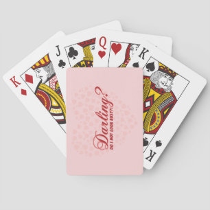 Älskling, jag tycker inte att det är roligt att sä casinokort