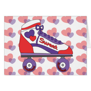 Älskling Skate Hälsningskort