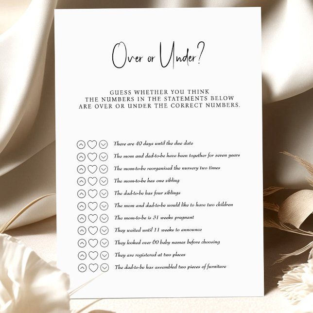 Älskling, spel över eller under? (Skapare uppladdad)