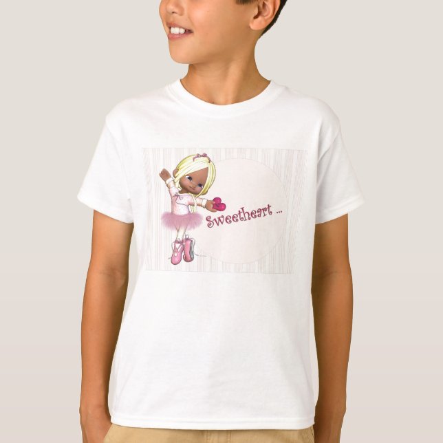 ÄlsklingBallerinaT-tröja T-shirt (Framsida)