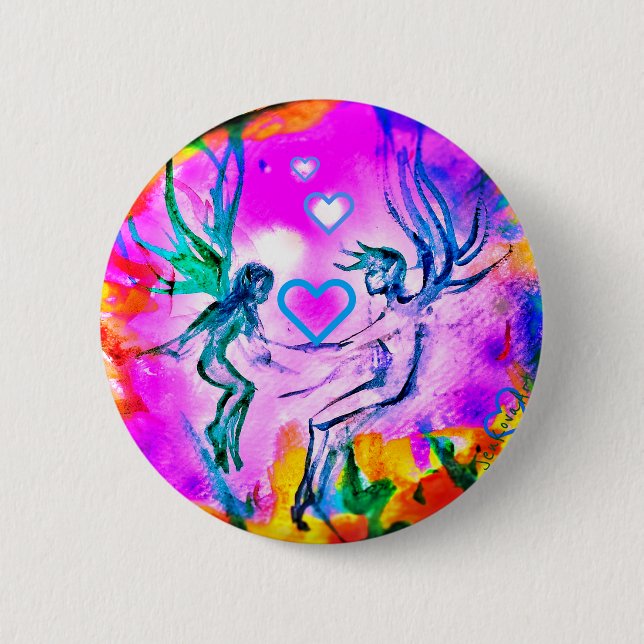 ÄLSKLINGFEROSOR KLÄMMER FAST KNAPP (Framsida)