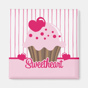 Älsklingmuffinmagnet Magnet