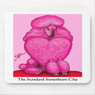Älsklingpudel Mousepad Musmatta