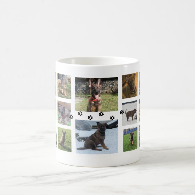 Älsklings- Collagefotomugg (rundan) Kaffemugg (Center)