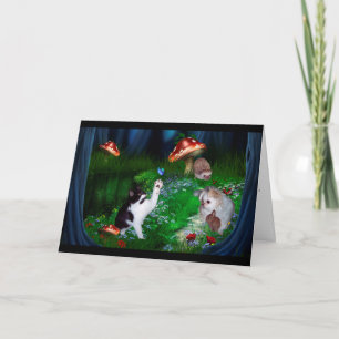 Älsklings- förlustsympatikort för husdjur kort