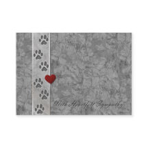 Älsklings- förlustsympativisitkort