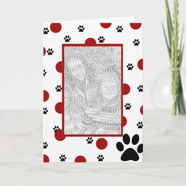 Älsklings- fotokort kort (Framsida)