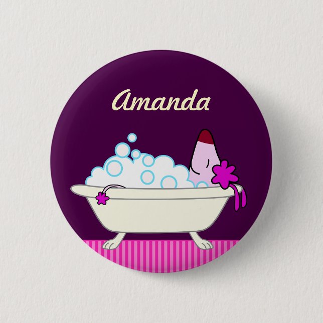 Älsklings- groomers hundbad knapp (Framsida)