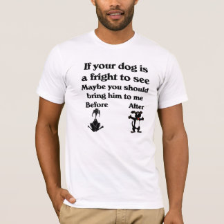 Älsklings- GroomerT-tröja Tee Shirt