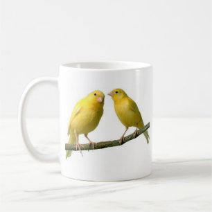 Älsklings- kanariefågelfågelMerchandise Kaffemugg