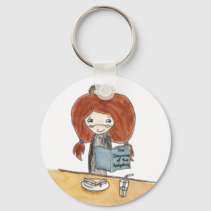 Älsklings- lunch Keychain Nyckelring