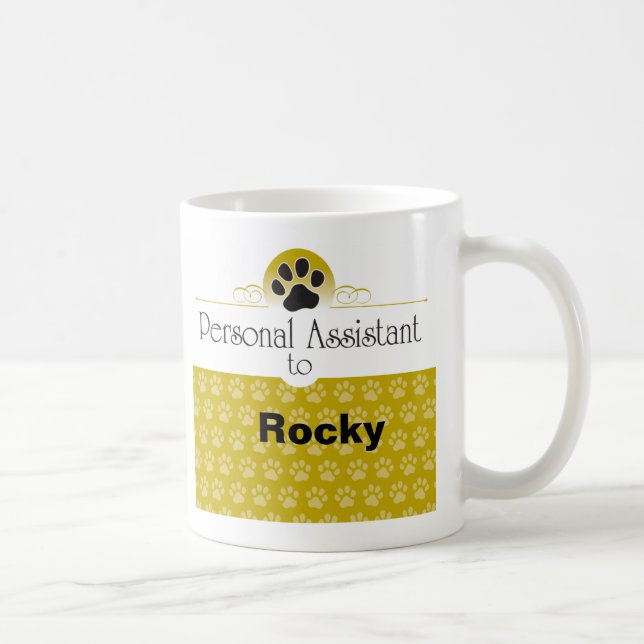 Älsklings- personlig assistent kaffemugg (Höger)