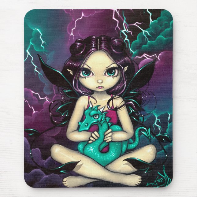 "Älsklings- stormdrake" Mousepad Musmatta (Framsidan)