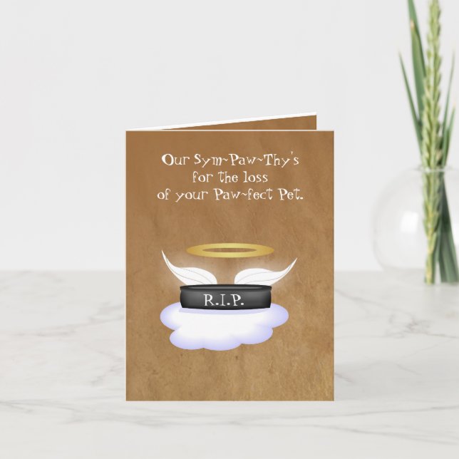 Älsklings- sympati kort (Framsida)