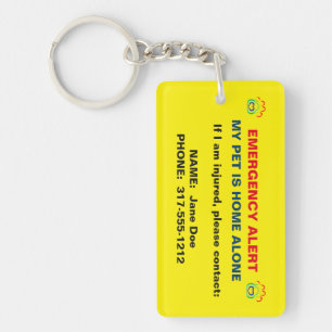 Älsklings- tasstryckakut vakna Keychain