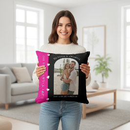 Älsklingsparet Foto Alla hjärtans dag Present Kudde