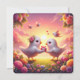 Älsklingsserenad – Kärlekens Alla Hjärtans Dag-kor Julkort