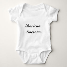 Älskvärd Bodysuit för Boricua enorm T Shirt