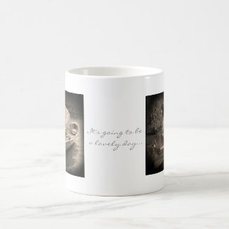 Älskvärd dagmugg för Keeshond Kaffemugg